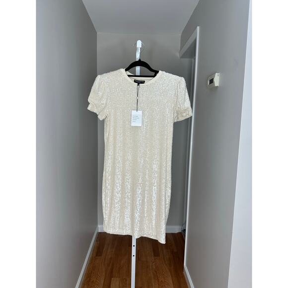 NWT Generation Love Donna Sequin Dress Shell Champagne size XXS - Picture 2 of 7